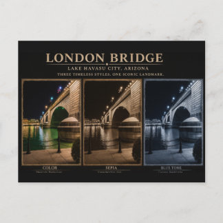 London Bridge 3 foto Ansichtkaart Briefkaart