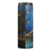 London Bridge Acryl Kunst, Thermosbeker (Achterkant)