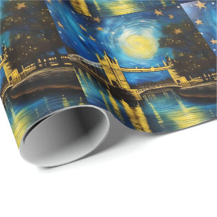 London Bridge Acrylkunst, Cadeaupapier