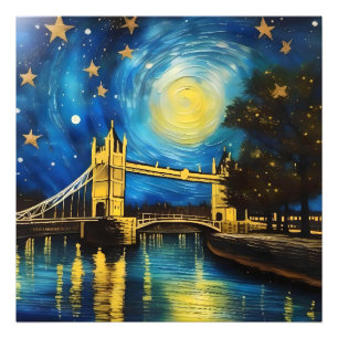 London Bridge Acrylkunst, Foto Afdruk