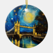 London Bridge Acrylkunst, Keramisch Ornament (Voorkant)