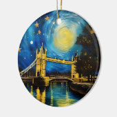 London Bridge Acrylkunst, Keramisch Ornament (Links)
