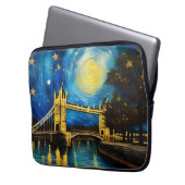 London Bridge Acrylkunst, Laptop Sleeve (Voorkant Links)