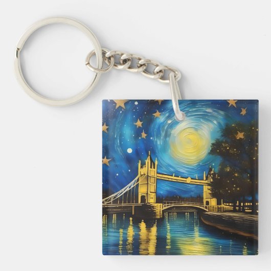 London Bridge Acrylkunst, Sleutelhanger (voorkant)