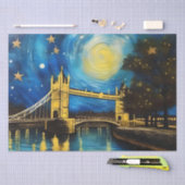 London Bridge Acrylkunst, Tissuepapier (Craft)