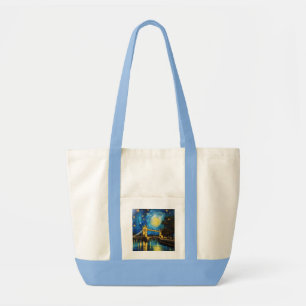 London Bridge Acrylkunst, Tote Bag