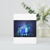 London Bridge bij nacht Briefkaart (Staand voorkant)