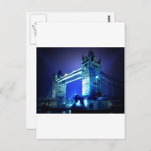 London Bridge bij nacht Briefkaart (Voorkant / Achterkant)