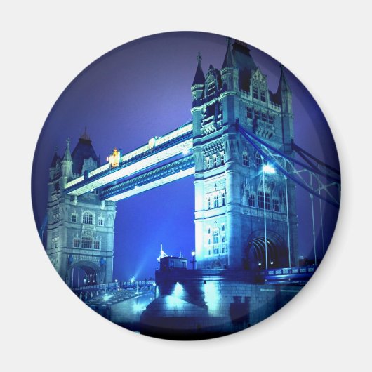 London Bridge bij nacht Magneet (Voorkant)