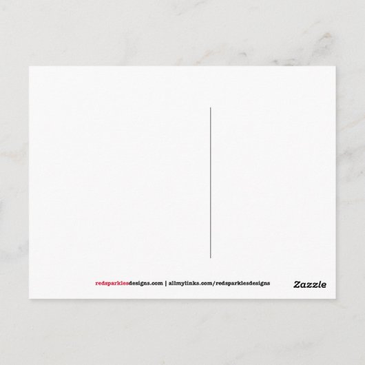 London Bridge Briefkaart (Achterkant)