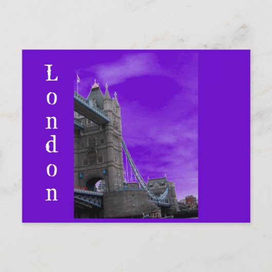 London Bridge Briefkaart (Voorkant)