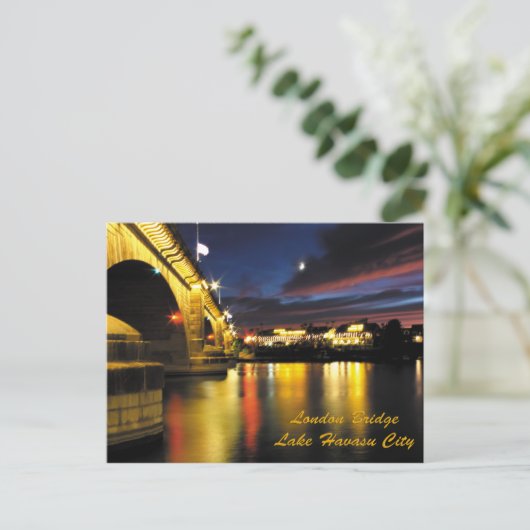 London Bridge Briefkaart (Staand voorkant)