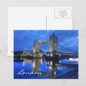 London Bridge Briefkaart (Voorkant / Achterkant)