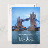 London Bridge Briefkaart (Voorkant / Achterkant)