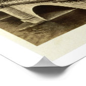 London Bridge, c.1880 (sepia foto) Poster (Hoek)