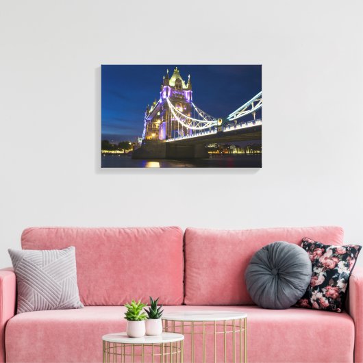 London Bridge Canvas Afdruk (Insitu (Woonkamer))