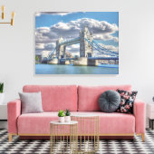 London Bridge Canvas Afdruk (Insitu (Woonkamer))