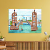 London Bridge canvas kunst (Insitu (Woonkamer))