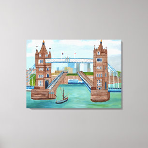 London Bridge canvas kunst