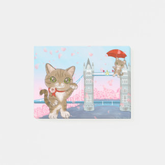 London Bridge Cat Post-it® Notes