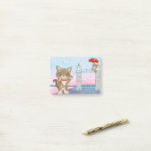 London Bridge Cat Post-it® Notes (Op bureau)