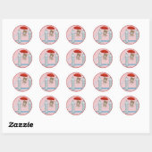 London Bridge Cat Ronde Sticker (Vel)