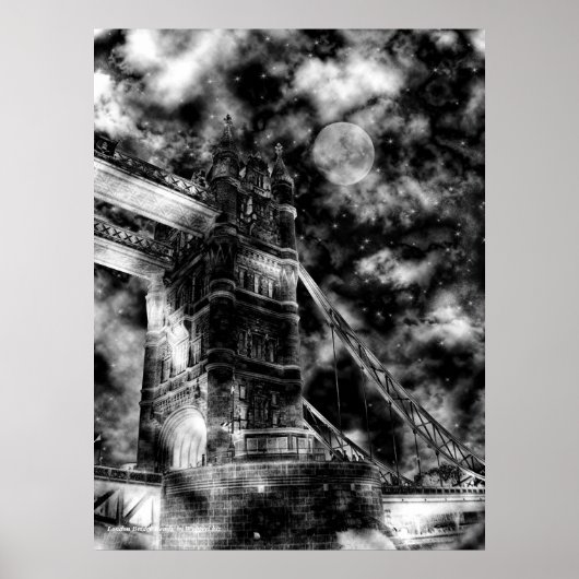 London Bridge Dark Remix Poster (Voorkant)