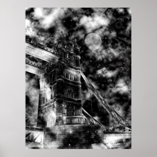 London Bridge Dark Remix Poster