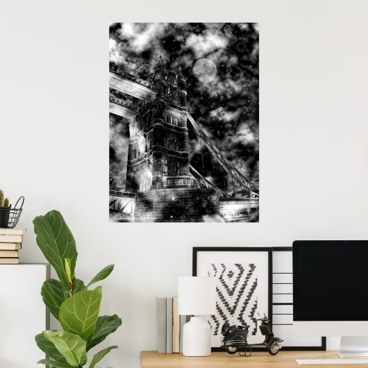 London Bridge Dark Remix Poster (Thuiskantoor)