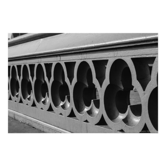 London Bridge Detail Print Foto Afdruk (Voorkant)