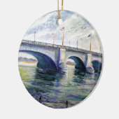London Bridge door Alfred Zwiebel Keramisch Ornament (Links)