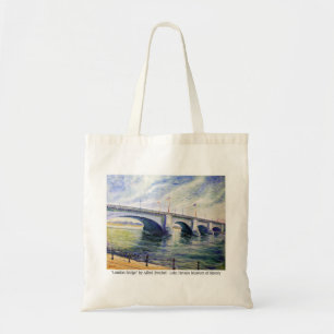 London Bridge door Alfred Zwiebel Tote Bag