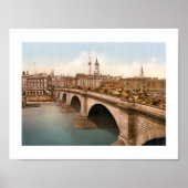 London Bridge, Engeland Poster (Voorkant)