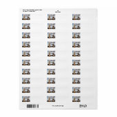 London Bridge Etiket (Full Sheet)