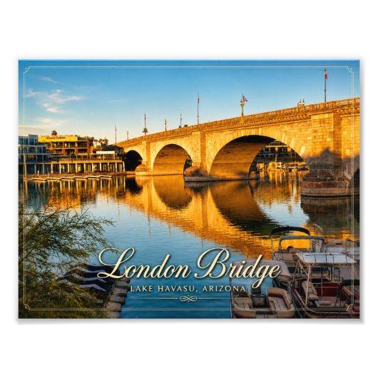 London Bridge Foto Afdruk (Voorkant)