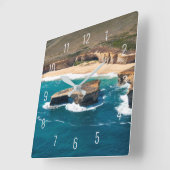 London Bridge Great Ocean Road Air Vierkante Klok (Hoek)