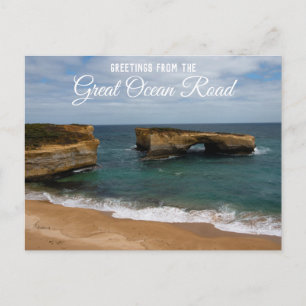 London Bridge Great Ocean Road Australië Briefkaart