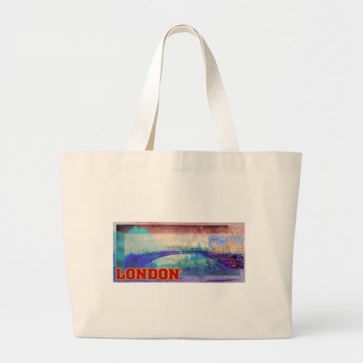 London Bridge Grote Tote Bag (Voorkant)