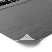 London Bridge in Black en White Poster (Hoek)