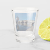 London Bridge-koeler Shot Glas (Achterkant)