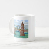 London Bridge Koffiemok (Voorkant links)