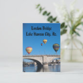 London Bridge, Lake Havasu, Az. Briefkaart (Staand voorkant)