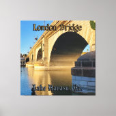London Bridge Lake Havasu, Az. Canvas Afdruk (Voorkant)