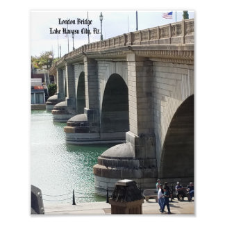 London Bridge, Lake Havasu, Az. Foto Afdruk