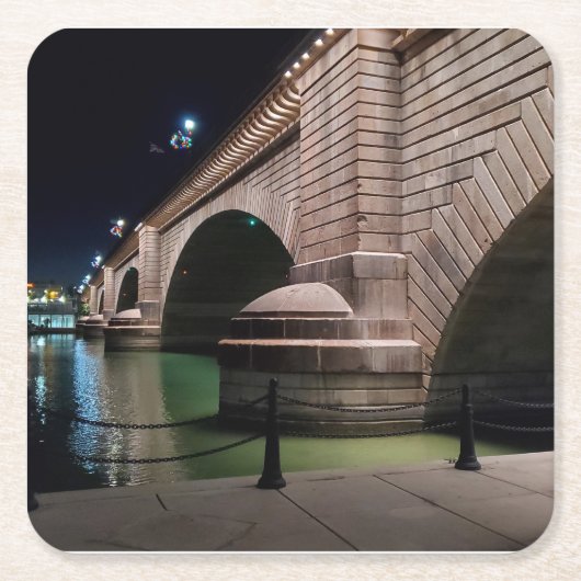 London Bridge, Lake Havasu, Az. Kartonnen Onderzetters (Voorkant)