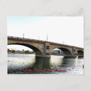 London Bridge Lake Havasu City, Arizona Briefkaart