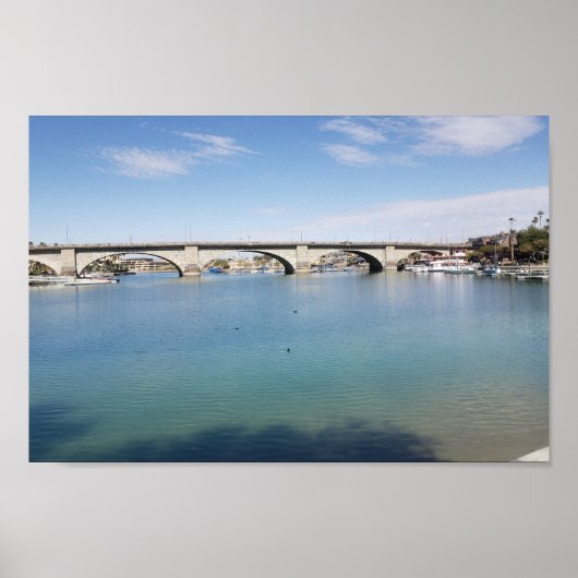 London Bridge, Lake Havasu City, Arizona Poster (Voorkant)