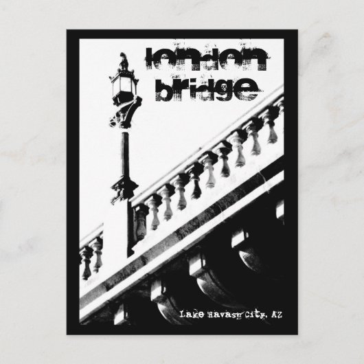 London Bridge, Lake Havasu City, AZ Briefkaart (Voorkant)