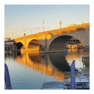 London Bridge Lake Havasu Foto Afdruk