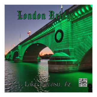London Bridge Lake Havasu Foto Afdruk